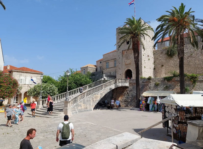 Korcula Town Gate, Croatia